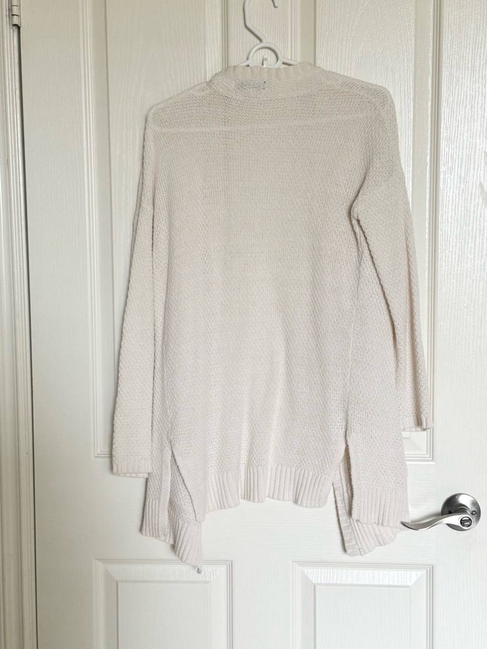 BDG: Open-Front Cream Knit Cardigan - Size XS - Picture 4 of 4